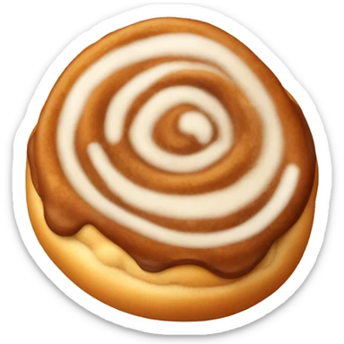 Cinnamon roll sticker