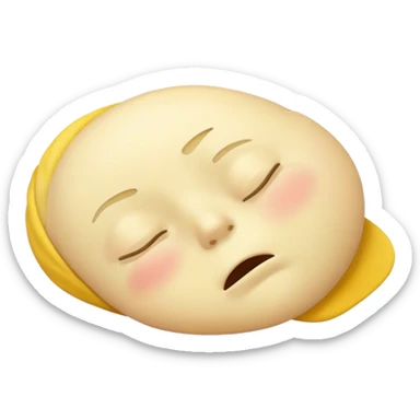 Pewking sad snoring emoj  sticker