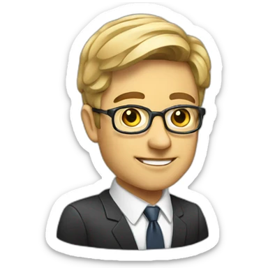 a lawyer with a great and annual expertise on digital law and digital contract sticker