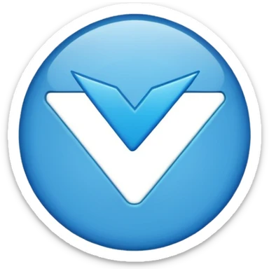 Tiktok mavi tiki sticker