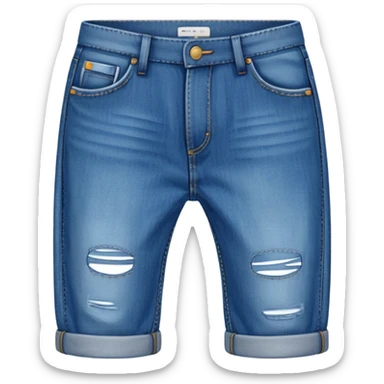 baggy Denim Jeans sticker