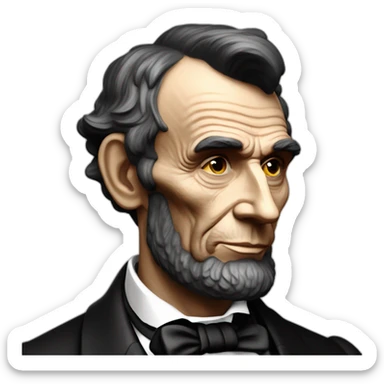 Abraham Lincoln￼ sticker