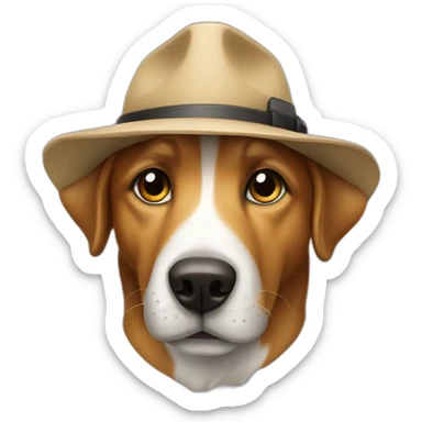 dog detective sticker