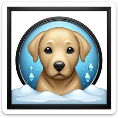 Secretive big lab in a deserted place sticker