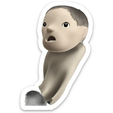 mystical forest under moonlight sticker