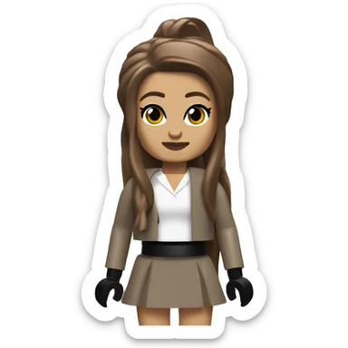 ARIANA GRANDE lego full body sticker