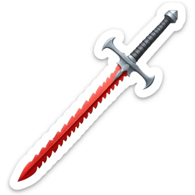 dragon slayer guts sword sticker