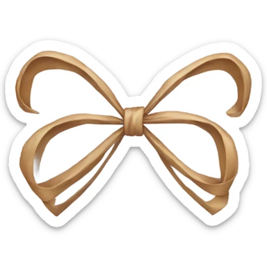 Bow sticker
