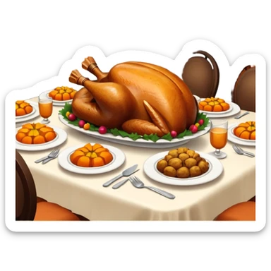 Thanksgiving and autumn vibe. sticker
