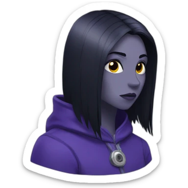 Raven teen Titans sticker