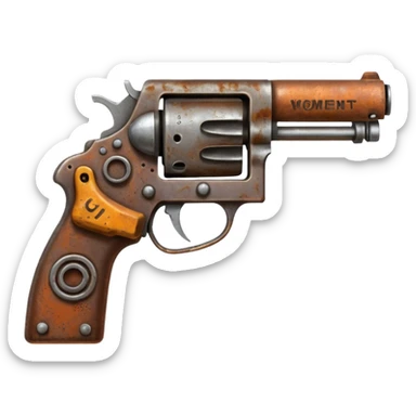Meme gun sticker