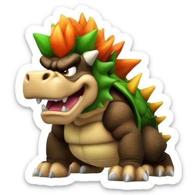 Bowser sticker
