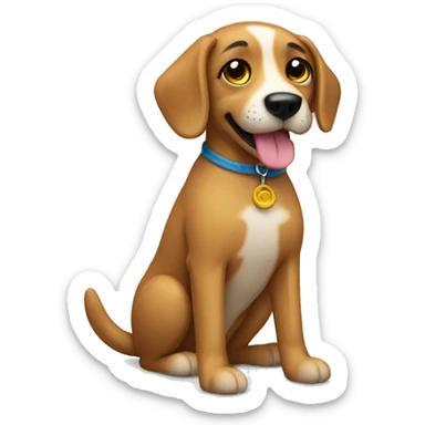 Dog Make toys sticker