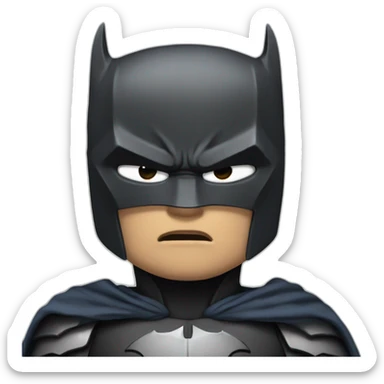 Disconsolate Dark Knight  sticker