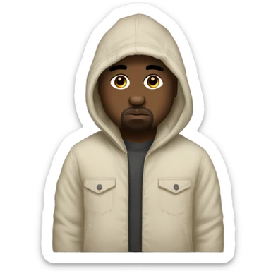 Dropoutbear kanye west sticker