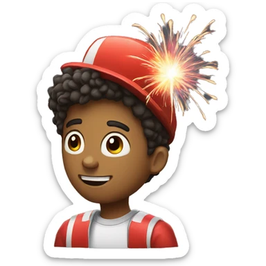 big firecracker sticker