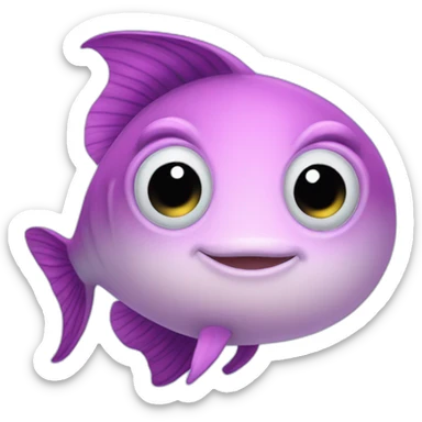 cuddle fish sticker