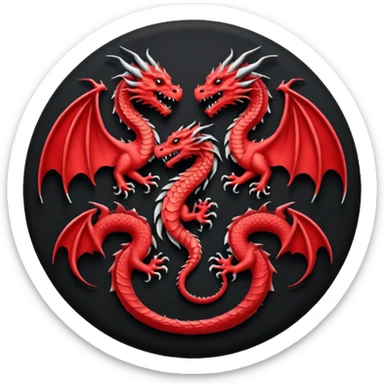 Targaryen logo emoji emoji sticker