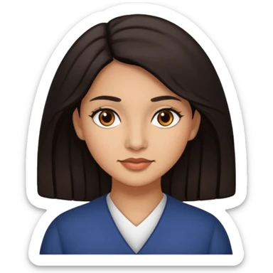 Chaparra, morenita sticker