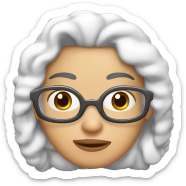 copo de nieve rosita  sticker