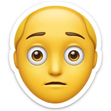 Side eye emoji sticker