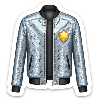 sparkling jacket sticker