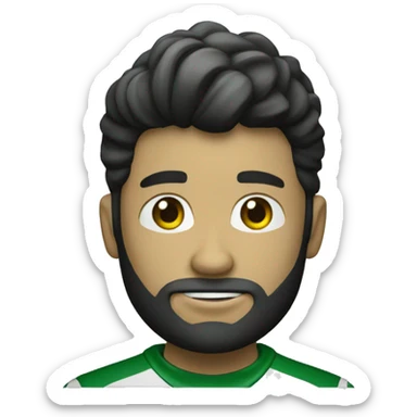 Emoji del logo de west santos equipo de la jingsleage sticker