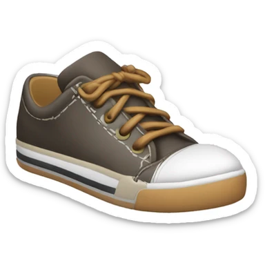 Zapatos etiletos caminando sticker