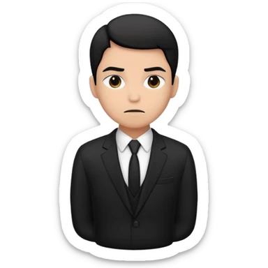 funeral directing sticker