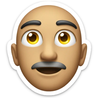 eyes look like a superhero sticker