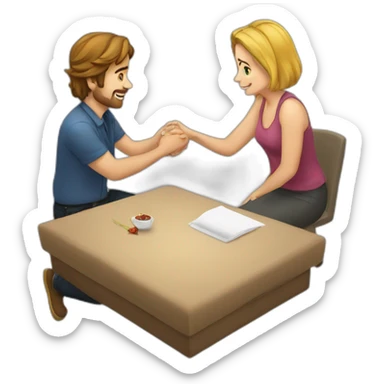 propose-to sticker