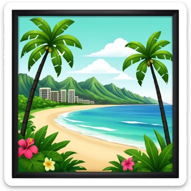 hawaii sticker