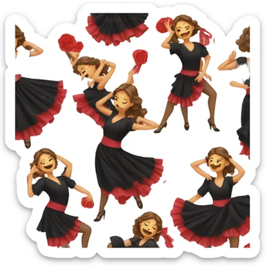 flamenco sticker