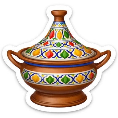 moroccan tajine sticker