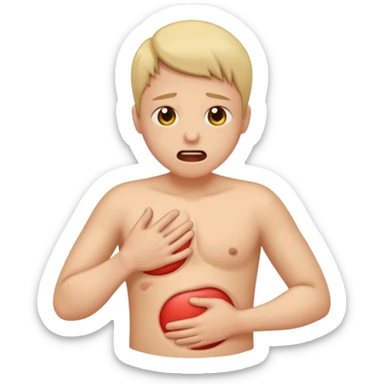 Passing a kidney stone sticker