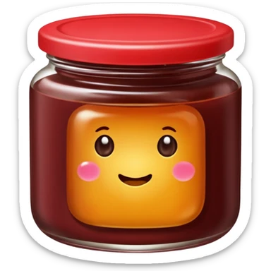 Red Bean Paste Jelly sticker