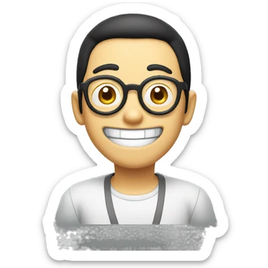 nobita smiling sticker