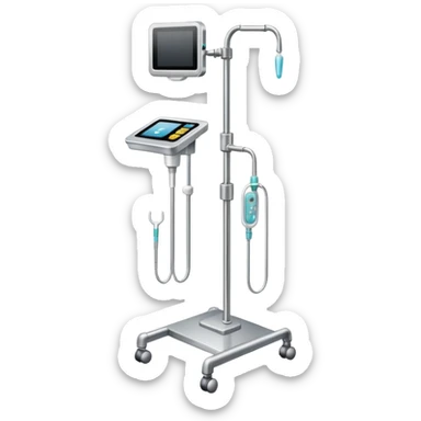 IV stand sticker