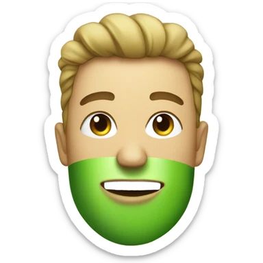 green detox juice  sticker