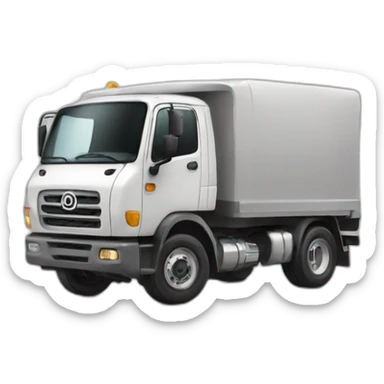 Camion sur une chouette sticker