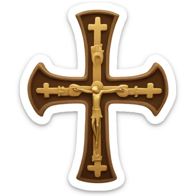 orthodox cross sticker