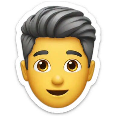 Kids with barber sticker