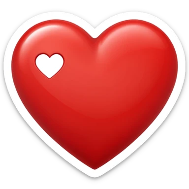 🥰 + heart sticker