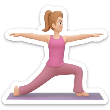 Yoga sticker