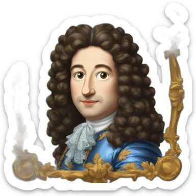 Louis XIV sticker