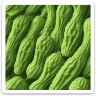 Bitter gourd sticker