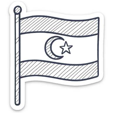 Alawite flag sticker