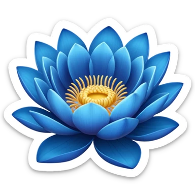 Blue Lotus sticker