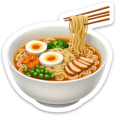 Ramen Cripsy Cripsy Soup-ramen! sticker