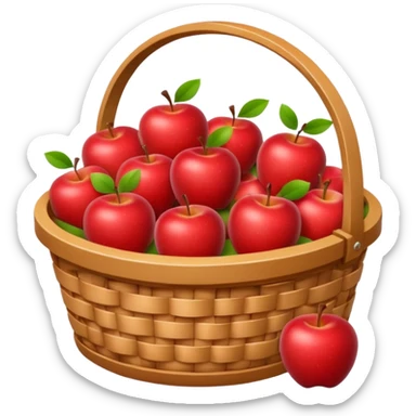 A basket where you pick only the red apples, ignoring the green and yellow apples sticker